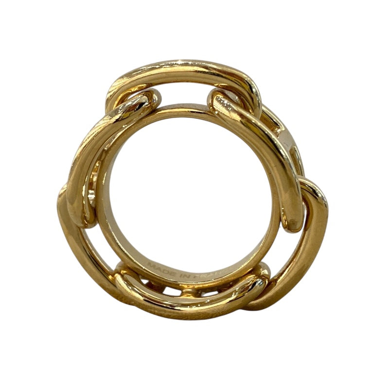 エルメス HERMES ルガデスカーフリング ゴールド メタル アクセサリー