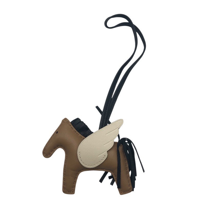 エルメス HERMES ロデオペガサスPM U刻 チャイ・ナタ・ブラック ユニセックス その他小物