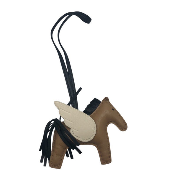 エルメス HERMES ロデオペガサスPM U刻 チャイ・ナタ・ブラック ユニセックス その他小物