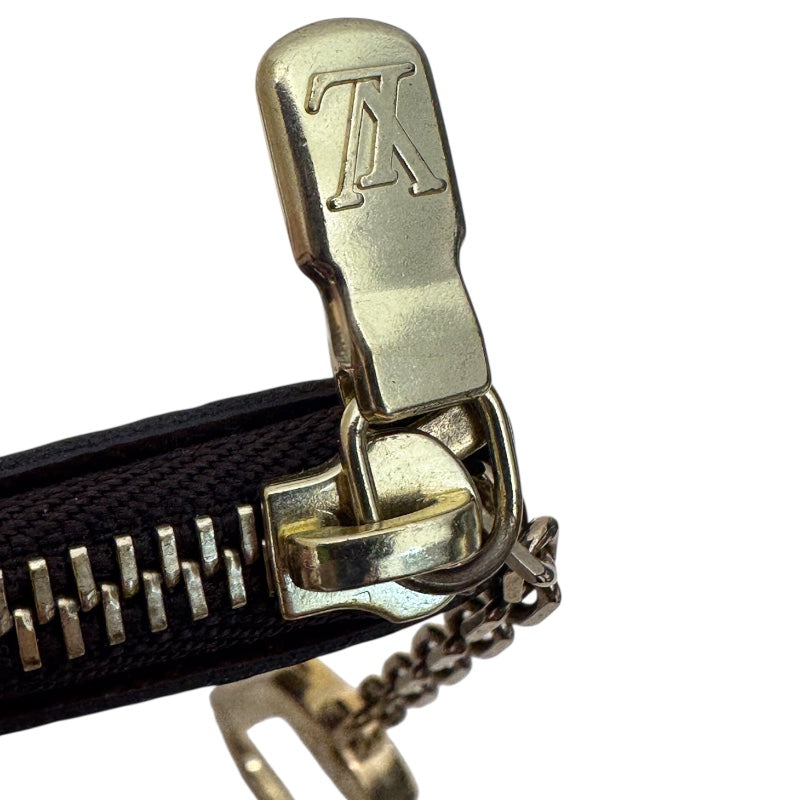 ルイ・ヴィトン LOUIS VUITTON ポシェット・クレ M62650 ブラウン PVC