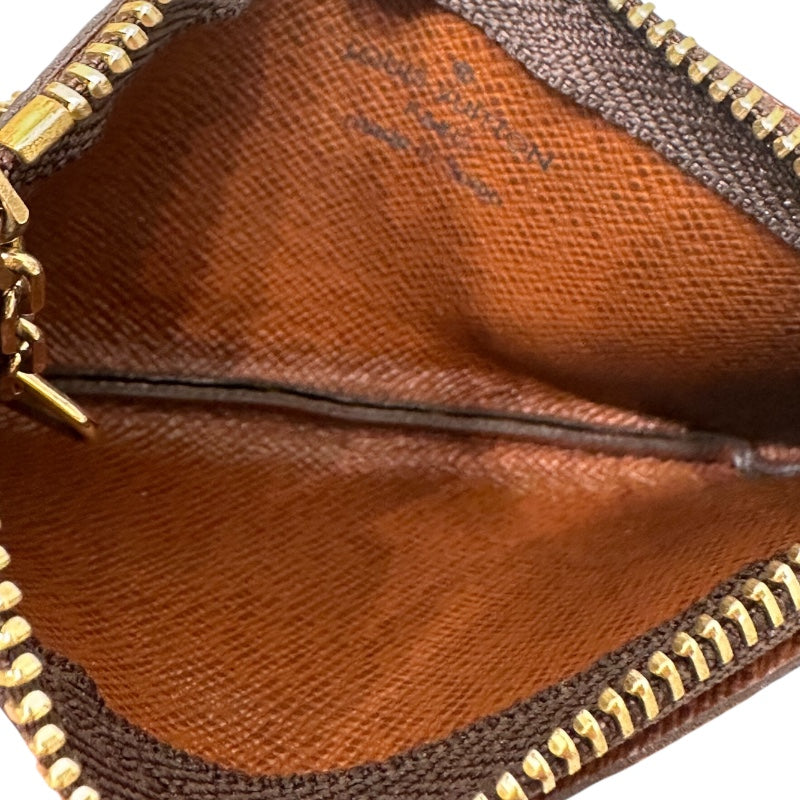 ルイ・ヴィトン LOUIS VUITTON ポシェット・クレ M62650 ブラウン PVC