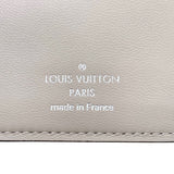 ルイ・ヴィトン LOUIS VUITTON ポルトフォイユ･クレア M80817 ベージュ/SV金具 カーフ マヒナ レディース 二つ折り財布