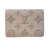 ルイ・ヴィトン LOUIS VUITTON ポルトフォイユ･クレア M80817 ベージュ/SV金具 カーフ マヒナ レディース 二つ折り財布
