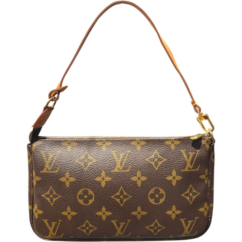 ルイ・ヴィトン LOUIS VUITTON ポシェット・アクセソワール M51980 ブラウン PVC モノグラム レディース ハンドバッグ
