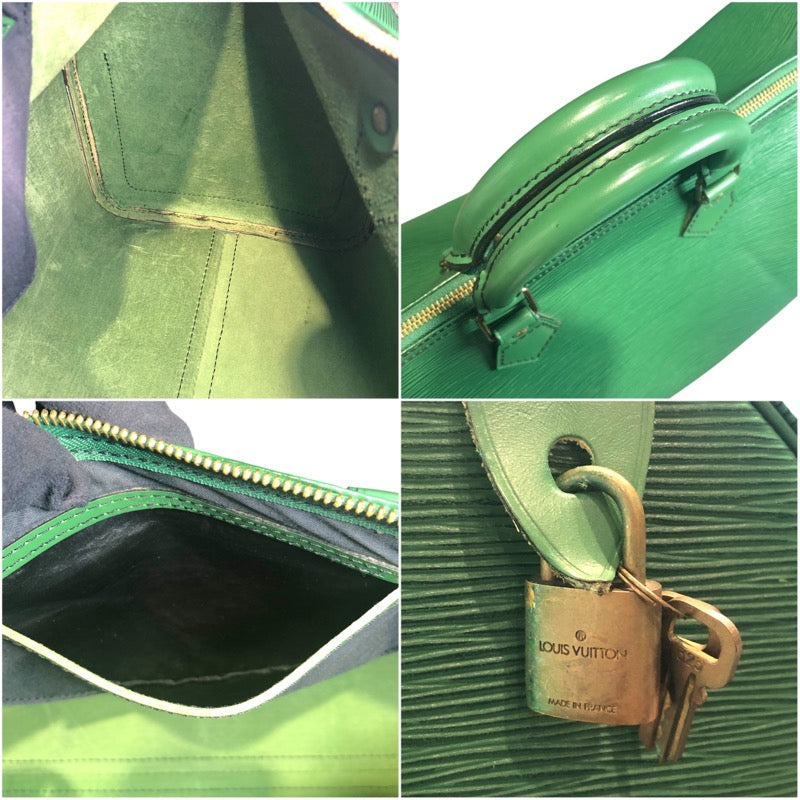 ルイ・ヴィトン LOUIS VUITTON スピーディ40 40M42984 グリーン エピ レディース ボストンバッグ