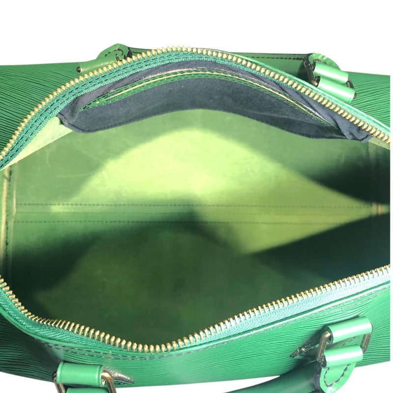 ルイ・ヴィトン LOUIS VUITTON スピーディ40 40M42984 グリーン エピ レディース ボストンバッグ