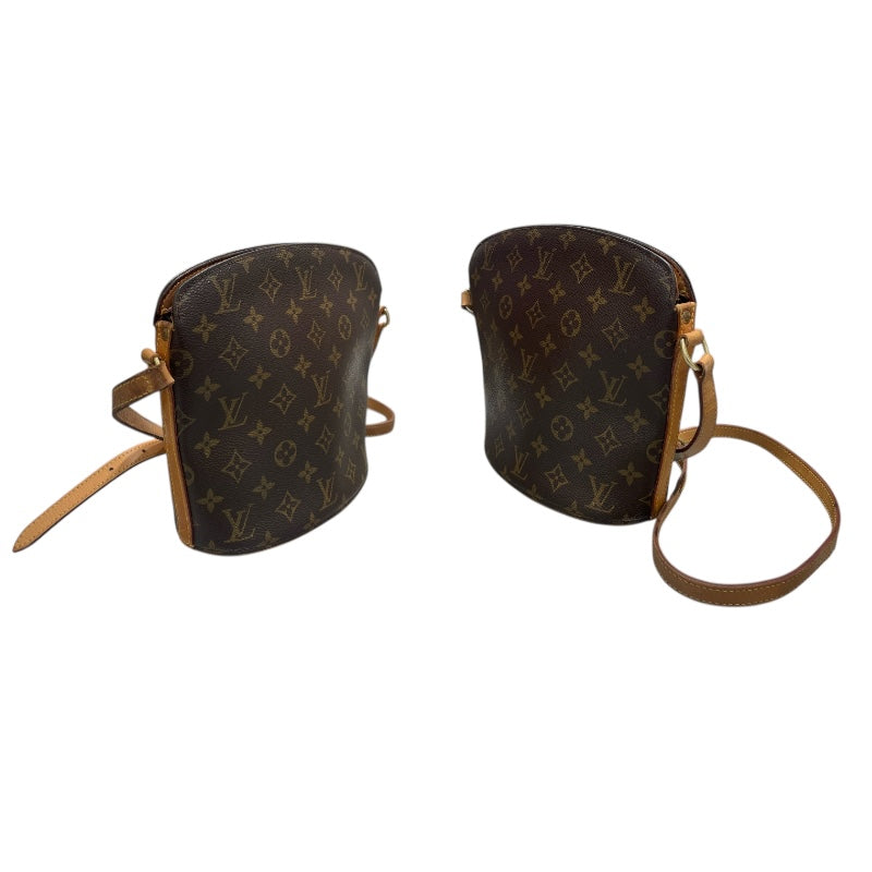 ルイ・ヴィトン LOUIS VUITTON ドルーオ M51290 ブラウン ゴールド金具