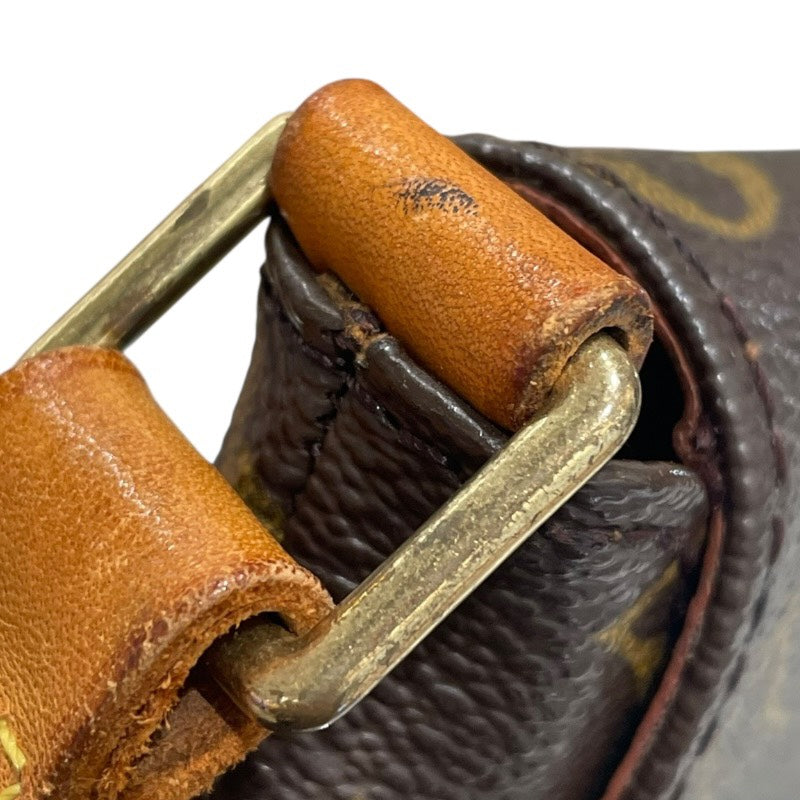 ルイ・ヴィトン LOUIS VUITTON ミュゼット・サルサ ショート M51258 ブラウン ゴールド金具 PVC モノグラム レディース ショルダーバッグ