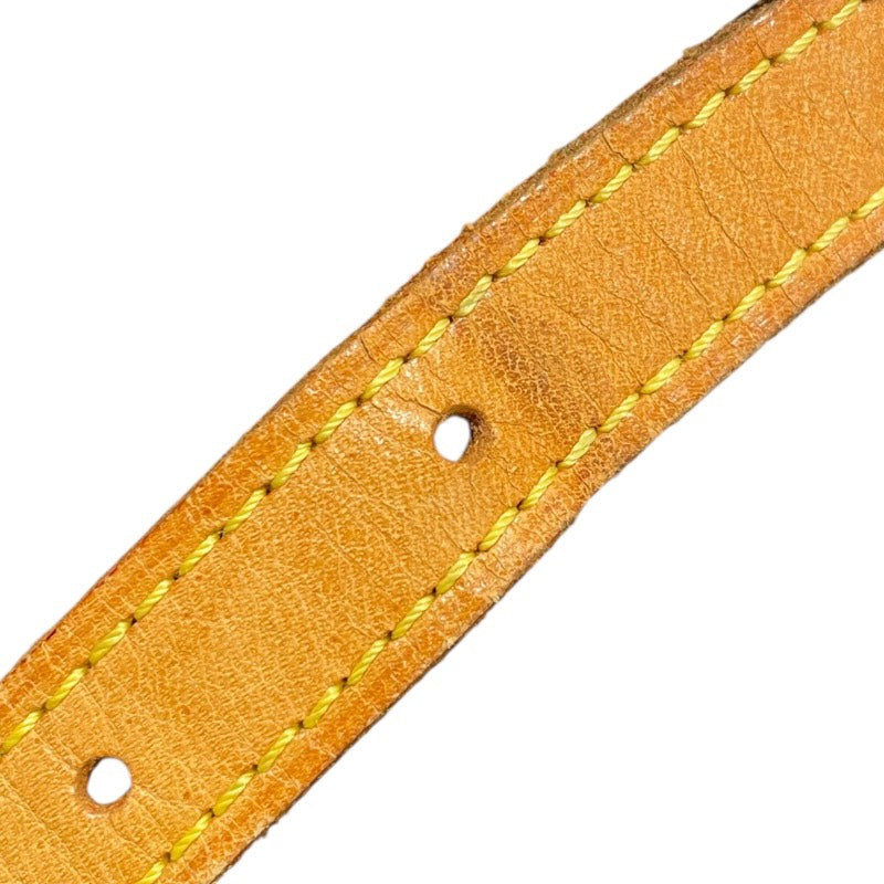 ルイ・ヴィトン LOUIS VUITTON ミュゼット・サルサ ショート M51258 ブラウン ゴールド金具 PVC モノグラム レディース ショルダーバッグ