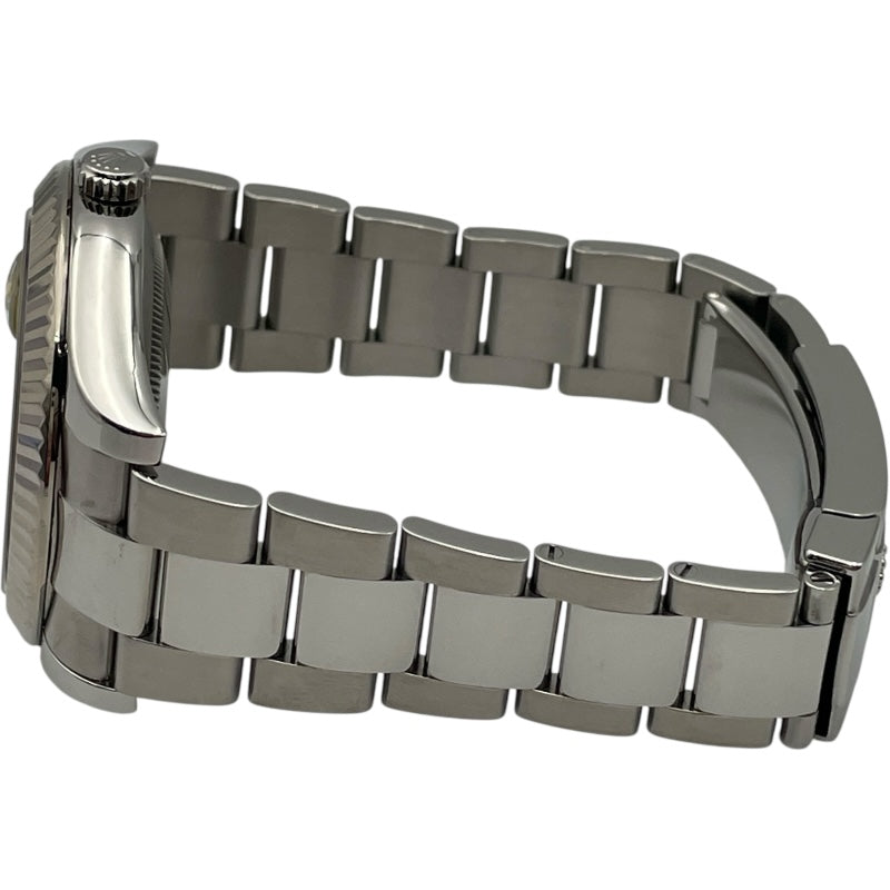 ロレックス ROLEX デイトジャスト2 116334 ブルー SS/WG メンズ 腕時計