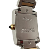 カルティエ Cartier タンクフランセーズSM W51007Q4 ホワイト SS/YG レディース 腕時計