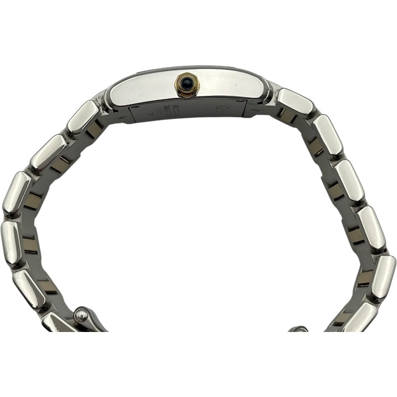 カルティエ Cartier タンクフランセーズSM W51007Q4 ホワイト SS/YG レディース 腕時計