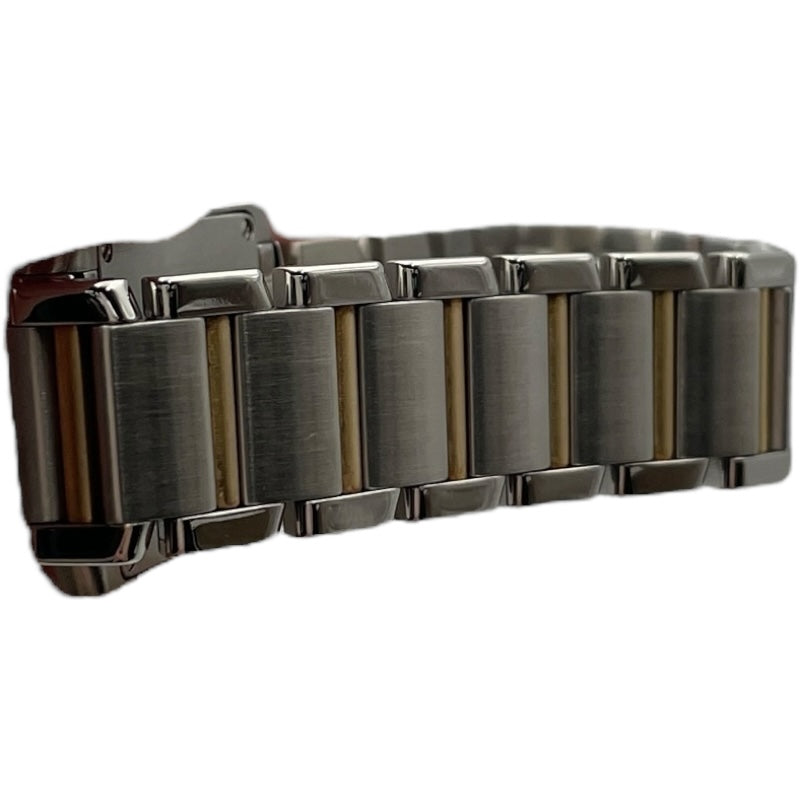 カルティエ Cartier タンクフランセーズSM W51007Q4 ホワイト SS/YG レディース 腕時計