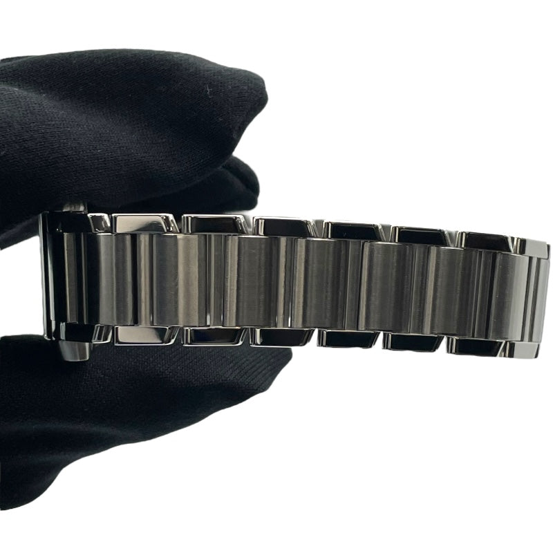 カルティエ Cartier タンクフランセーズ SM W51008Q3 ホワイト SS クオーツ レディース 腕時計