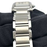 カルティエ Cartier タンクフランセーズ SM W51008Q3 ホワイト SS クオーツ レディース 腕時計