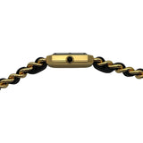 シャネル CHANEL プルミエールL H0001 ブラック GP レディース 腕時計