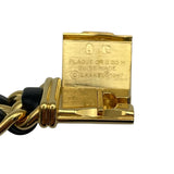 シャネル CHANEL プルミエールL H0001 ブラック GP レディース 腕時計