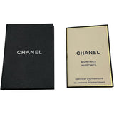 シャネル CHANEL プルミエールL H0001 ブラック GP レディース 腕時計