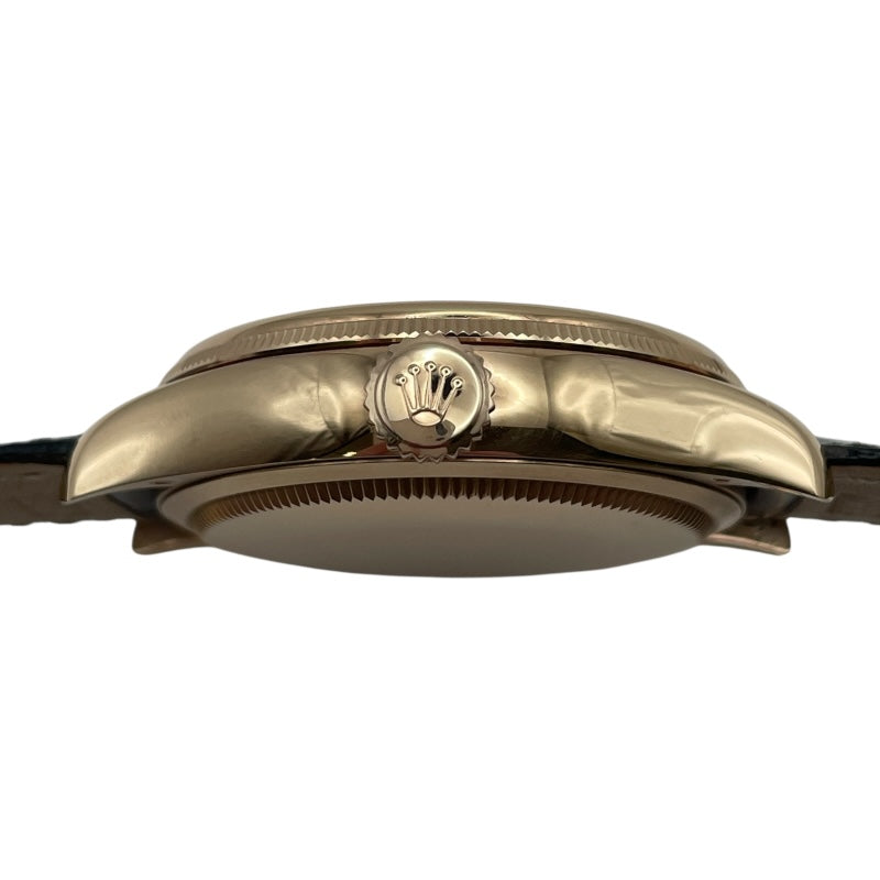 ロレックス ROLEX チェリーニ ムーンフェイズ 50535 ホワイト PG メンズ 腕時計