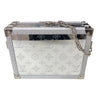 ルイ・ヴィトン LOUIS VUITTON クラッチボックス M20410 ミラー ホワイト シルバー金具 メタル・レザー ユニセックス ショルダーバッグ