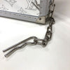 ルイ・ヴィトン LOUIS VUITTON クラッチボックス M20410 ミラー ホワイト シルバー金具 メタル・レザー ユニセックス ショルダーバッグ