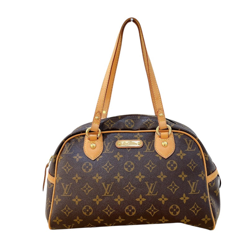 ルイ・ヴィトン LOUIS VUITTON モントルグイユPM M95565 ブラウン　 PVC レディース ハンドバッグ