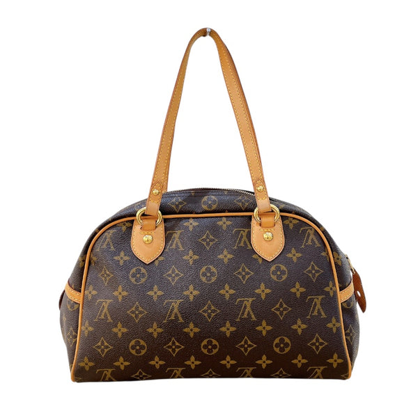ルイ・ヴィトン LOUIS VUITTON モントルグイユPM M95565 ブラウン　 PVC レディース ハンドバッグ