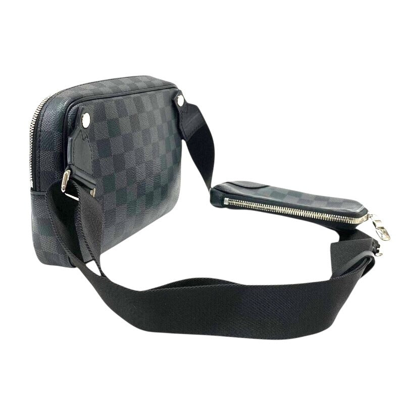 ルイ・ヴィトン LOUIS VUITTON スコット・メッセンジャー N50018 ダミエ・グラフィット メンズ ショルダーバッグ ボディバッグ