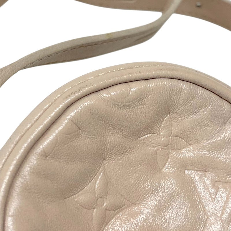 ルイ・ヴィトン LOUIS VUITTON サック・クール フォーリンラブ ハートボックス M58738 ピンク レザー レディース ショルダーバッグ