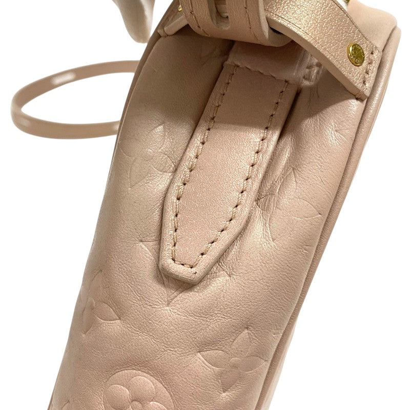 ルイ・ヴィトン LOUIS VUITTON サック・クール フォーリンラブ ハートボックス M58738 ピンク レザー レディース ショルダーバッグ