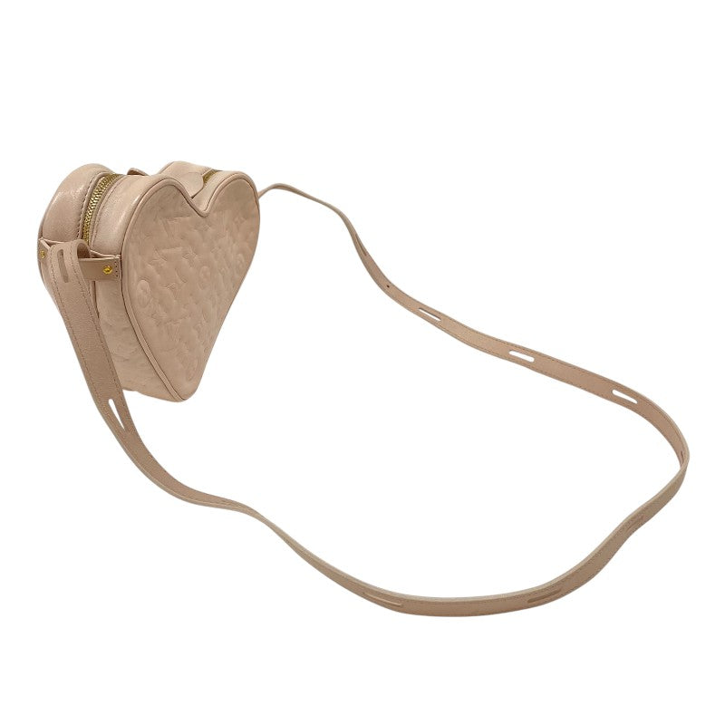 ルイ・ヴィトン LOUIS VUITTON サック・クール フォーリンラブ ハートボックス M58738 ピンク レザー レディース ショルダーバッグ