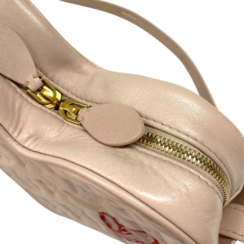 ルイ・ヴィトン LOUIS VUITTON サック・クール フォーリンラブ ハートボックス M58738 ピンク レザー レディース ショルダーバッグ