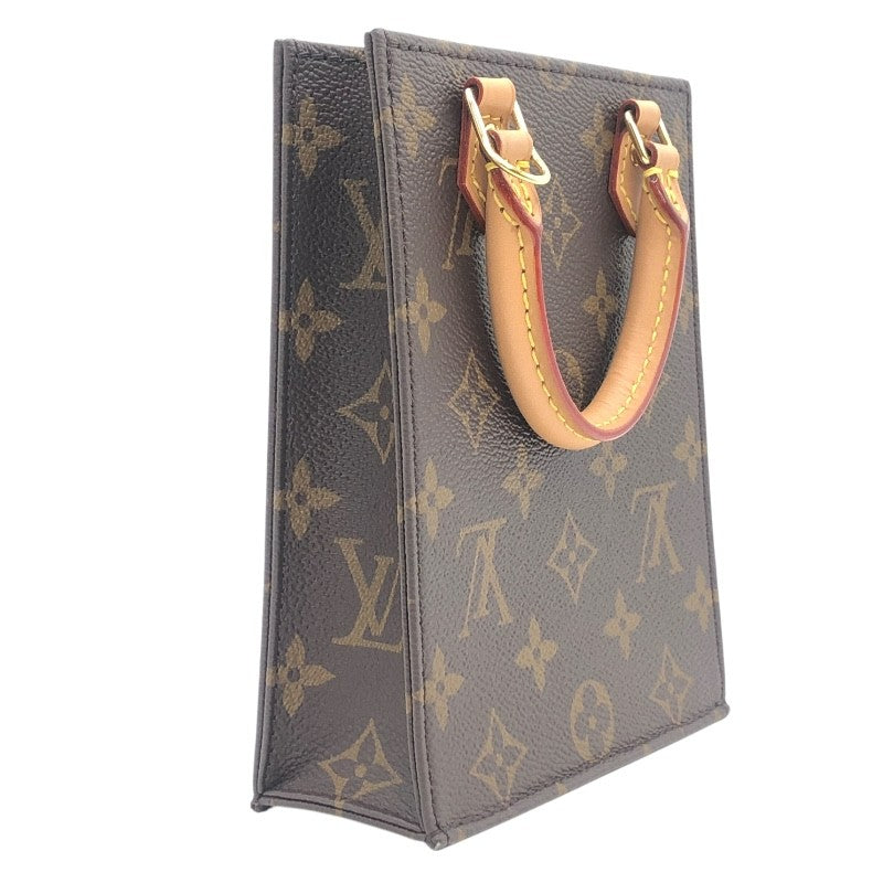 ルイ・ヴィトン LOUIS VUITTON プティット・サックプラ M69442 モノグラム×GD金具 モノグラムキャンバス PVC レディース ショルダーバッグ