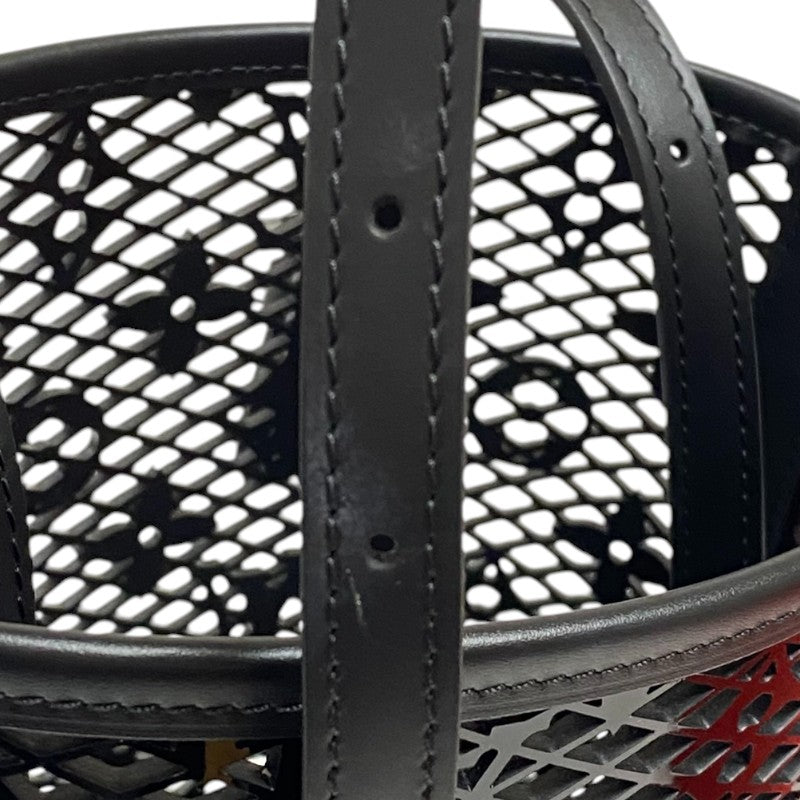 ルイ・ヴィトン LOUIS VUITTON レースバケットPM M20352 ブラック モノグラムレース レディース トートバッグ