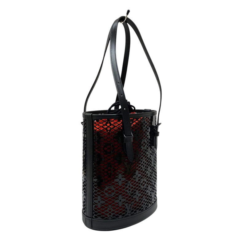 ルイ・ヴィトン LOUIS VUITTON レースバケットPM M20352 ブラック モノグラムレース レディース トートバッグ