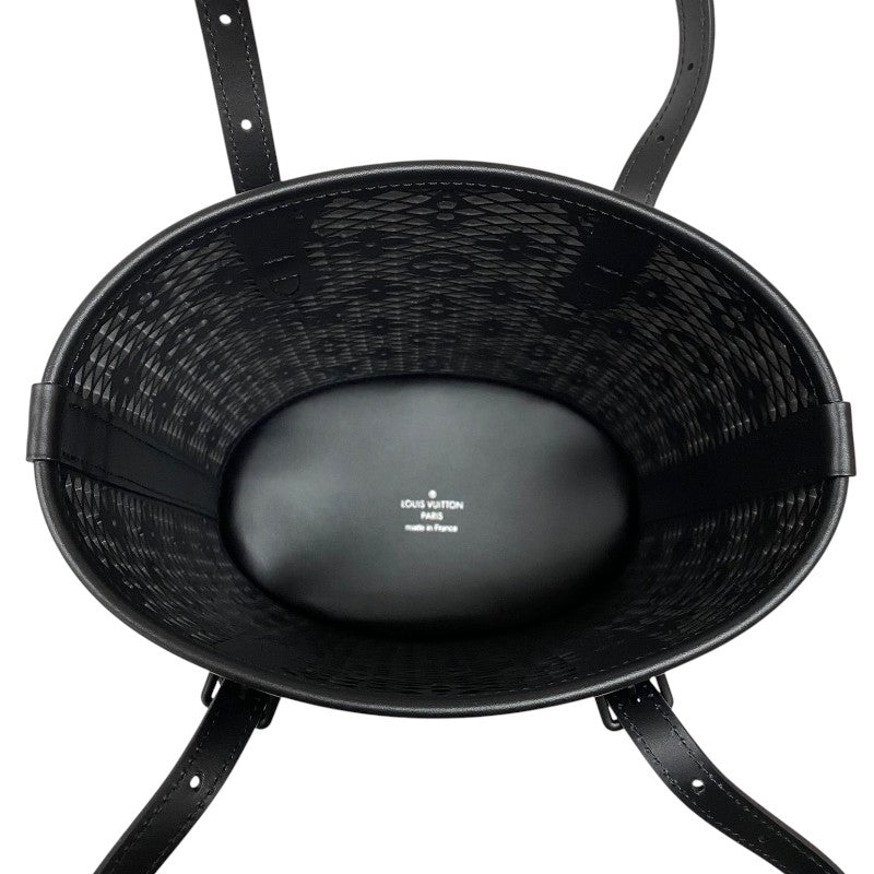 ルイ・ヴィトン LOUIS VUITTON レースバケットPM M20352 ブラック モノグラムレース レディース トートバッグ