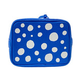 ルイ・ヴィトン LOUIS VUITTON ナノ・ノエ 草間彌生 M81985 ブルー モノグラム・アンプラント レディース ショルダーバッグ