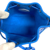 ルイ・ヴィトン LOUIS VUITTON ナノ・ノエ 草間彌生 M81985 ブルー モノグラム・アンプラント レディース ショルダーバッグ