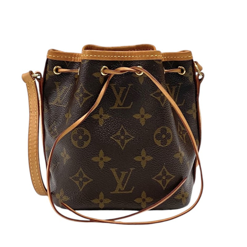 ルイ・ヴィトン LOUIS VUITTON ナノ・ノエ M41346 モノグラム レディース ショルダーバッグ
