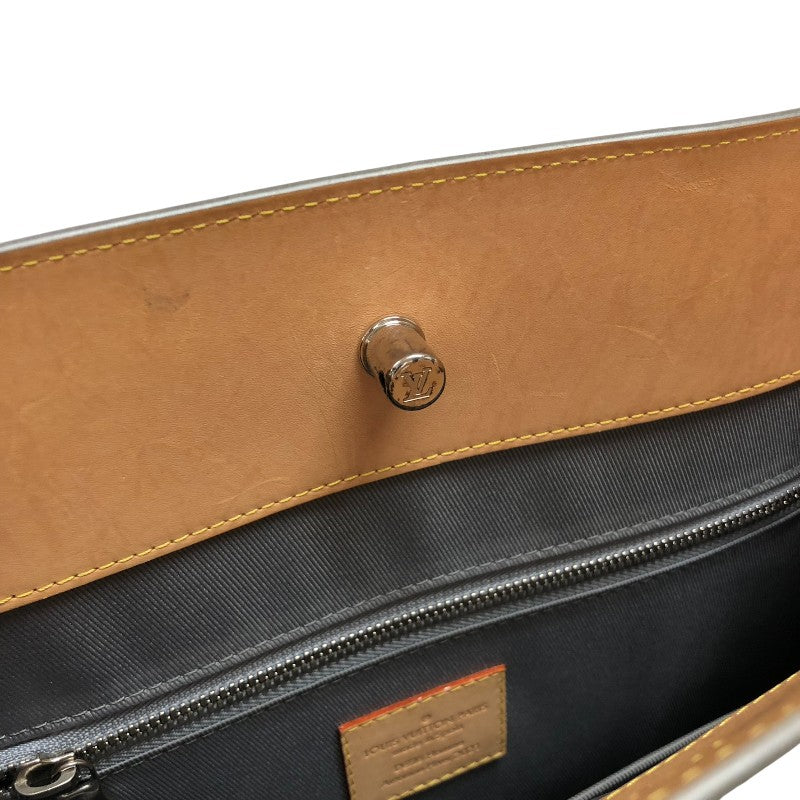 ルイ・ヴィトン LOUIS VUITTON ミラー サックプラ 2wayショルダーバッグ M45884 シルバー モノグラム・ミラー キャンバス レディース ショルダーバッグ