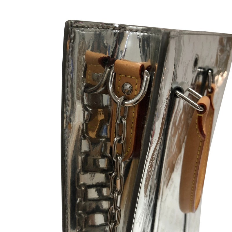 ルイ・ヴィトン LOUIS VUITTON ミラー サックプラ 2wayショルダーバッグ M45884 シルバー モノグラム・ミラー キャンバス レディース ショルダーバッグ