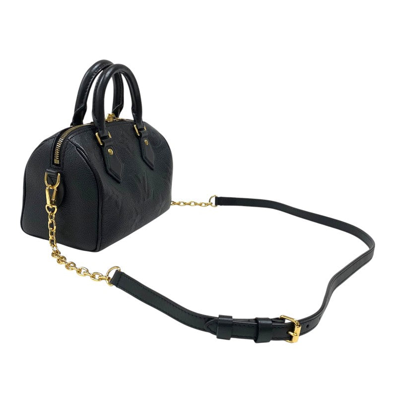 ルイ・ヴィトン LOUIS VUITTON スピーディ・バンドリエール20 M58953 ブラック モノグラムアンプラント レディース ハンドバッグ ショルダーバッグ