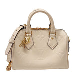 ルイ・ヴィトン LOUIS VUITTON スピーディ・バンドリエール20 M58954 クレーム モノグラム・アンプラント レディース ハンドバッグ