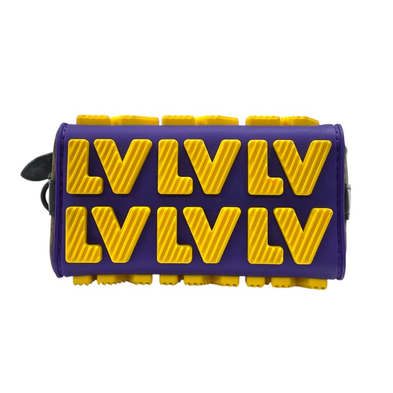 ルイ・ヴィトン LOUIS VUITTON クルーザーメッセンジャー M57966 モノグラムLVラバー メンズ ショルダーバッグ