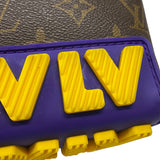 ルイ・ヴィトン LOUIS VUITTON クルーザーメッセンジャー M57966 モノグラムLVラバー メンズ ショルダーバッグ