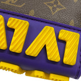 ルイ・ヴィトン LOUIS VUITTON クルーザーメッセンジャー M57966 モノグラムLVラバー メンズ ショルダーバッグ