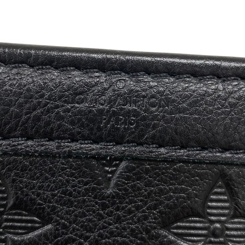 ルイ・ヴィトン LOUIS VUITTON ガストン・ウェアラブル ウォレット M81115 ノワール モノグラム・シャドウ メンズ ショルダーバッグ