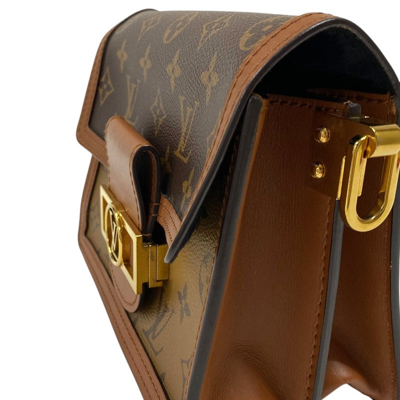 ルイ・ヴィトン LOUIS VUITTON ドーフィーヌ MINI M45959 ブラウン モノグラム・リバース レディース ショルダーバッグ