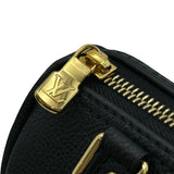 ルイ・ヴィトン LOUIS VUITTON ナノ・スピーディ M46745 ブラック モノグラム・アンプラント・スタッズ レディース ショルダーバッグ