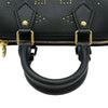 ルイ・ヴィトン LOUIS VUITTON ナノ・スピーディ M46745 ブラック モノグラム・アンプラント・スタッズ レディース ショルダーバッグ